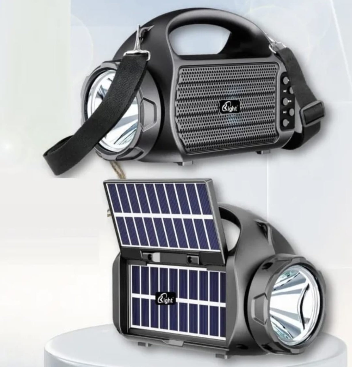 Radio Doble Panel Multifuncional