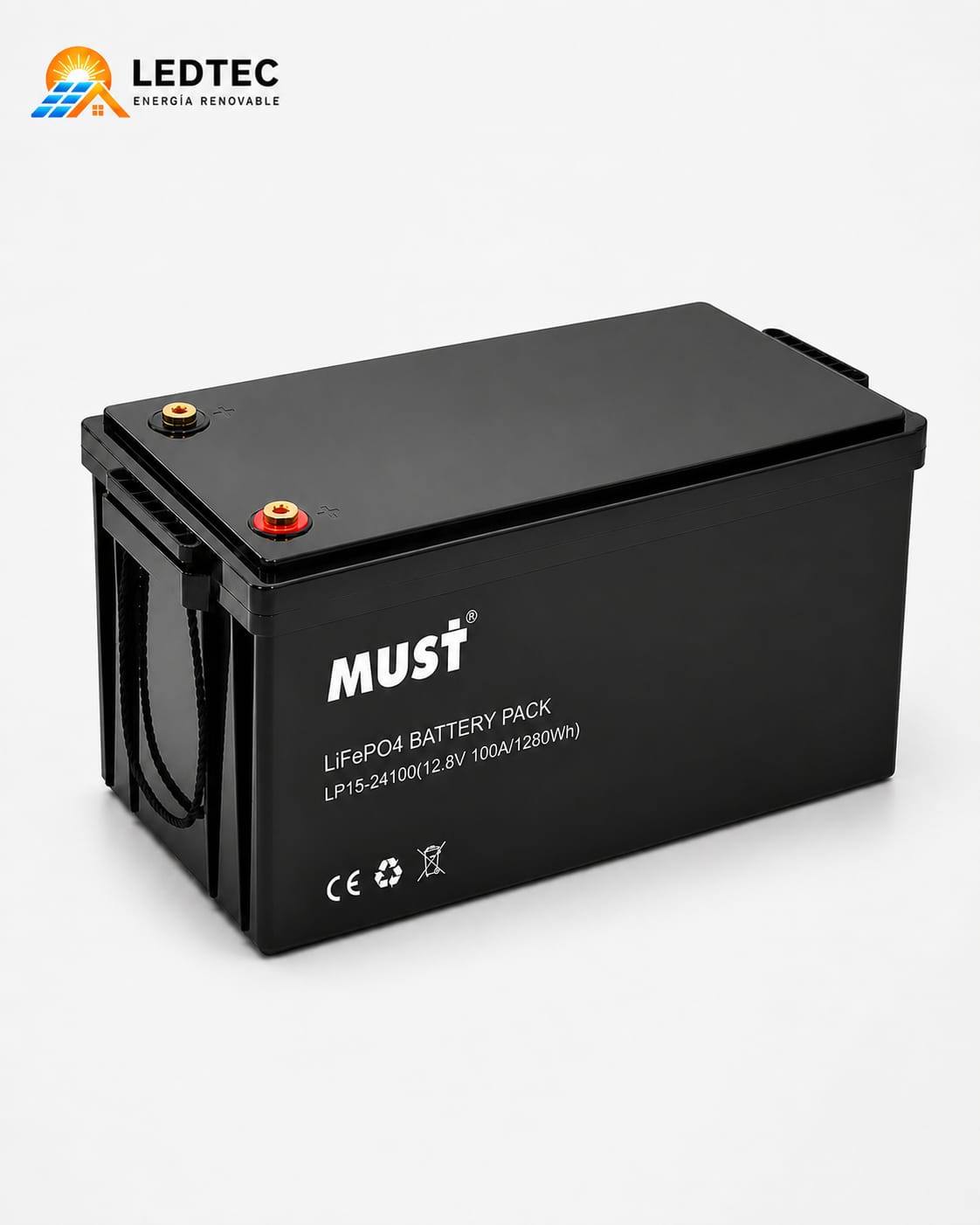 Batería de Litio 100AH 12V