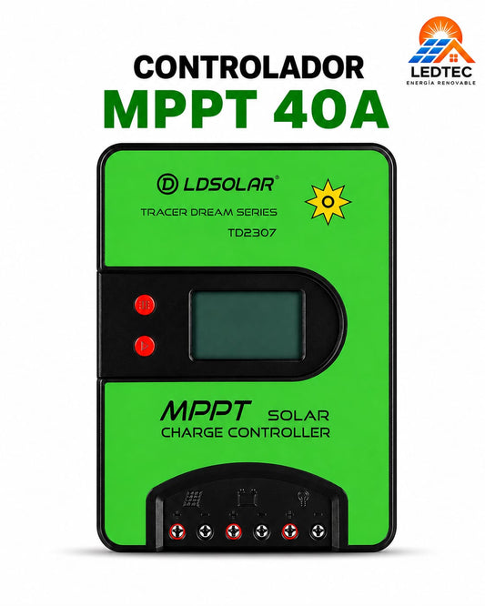 Controlador MPPT 40A