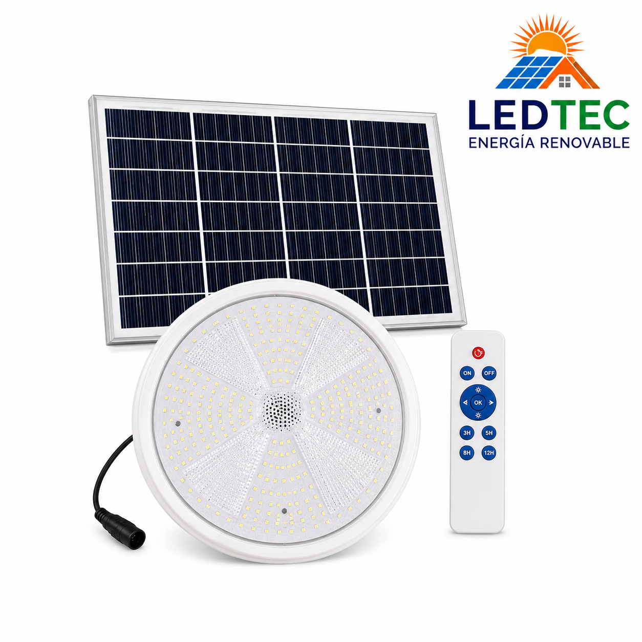 Lampara Solar Para Interior 300w