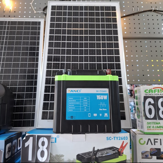 Kit Portátil Batería Litio 20a 240w