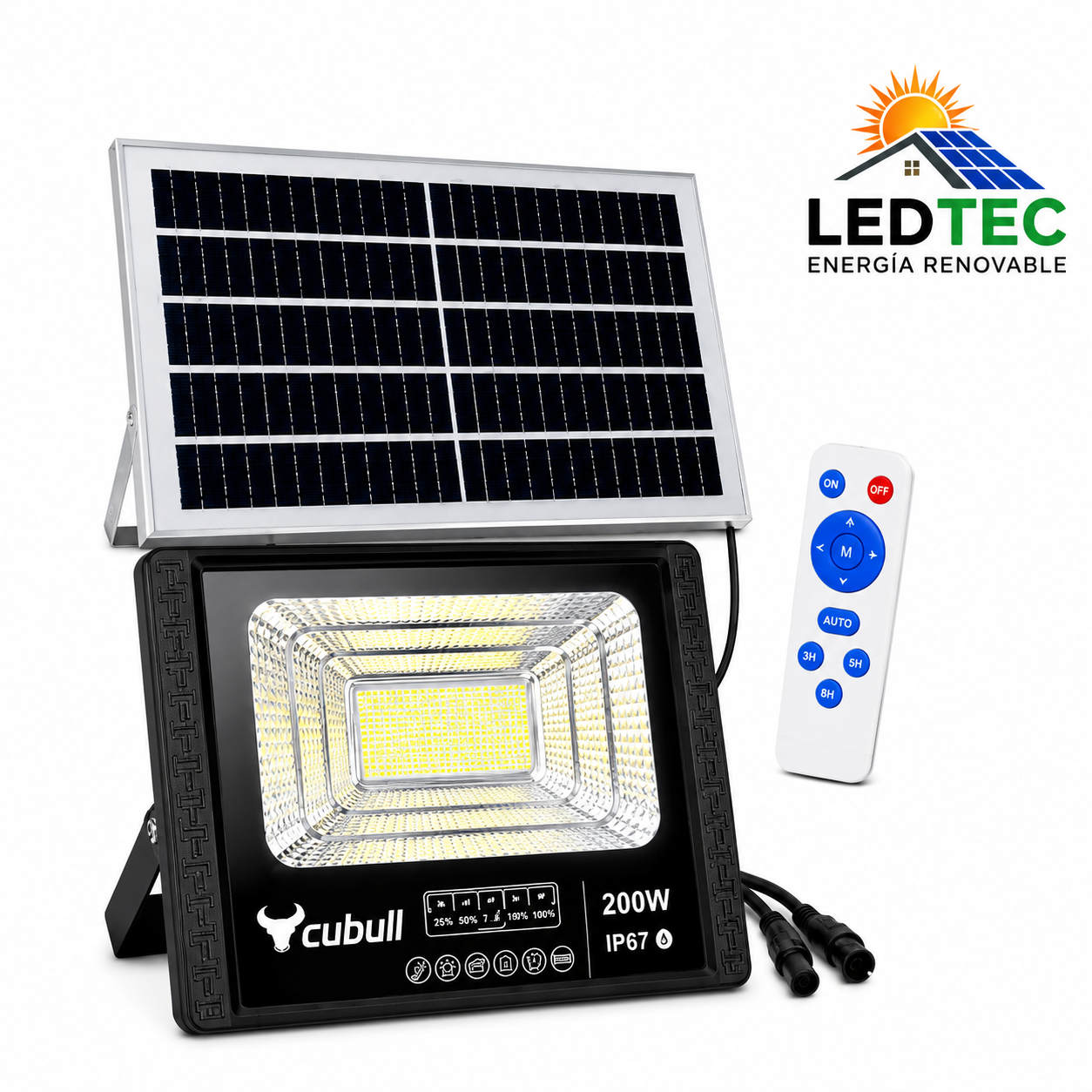 Reflector Solar 200w