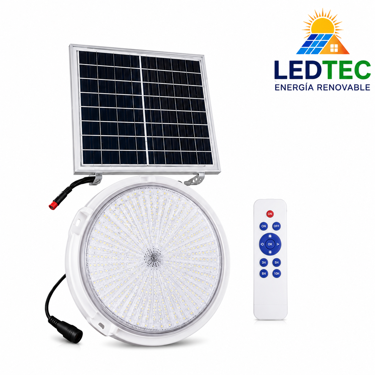 Lampara Solar Para Interior 200w