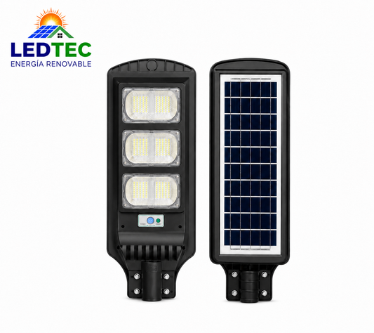 Lampara Solar 200w Con Sensor de Movimiento