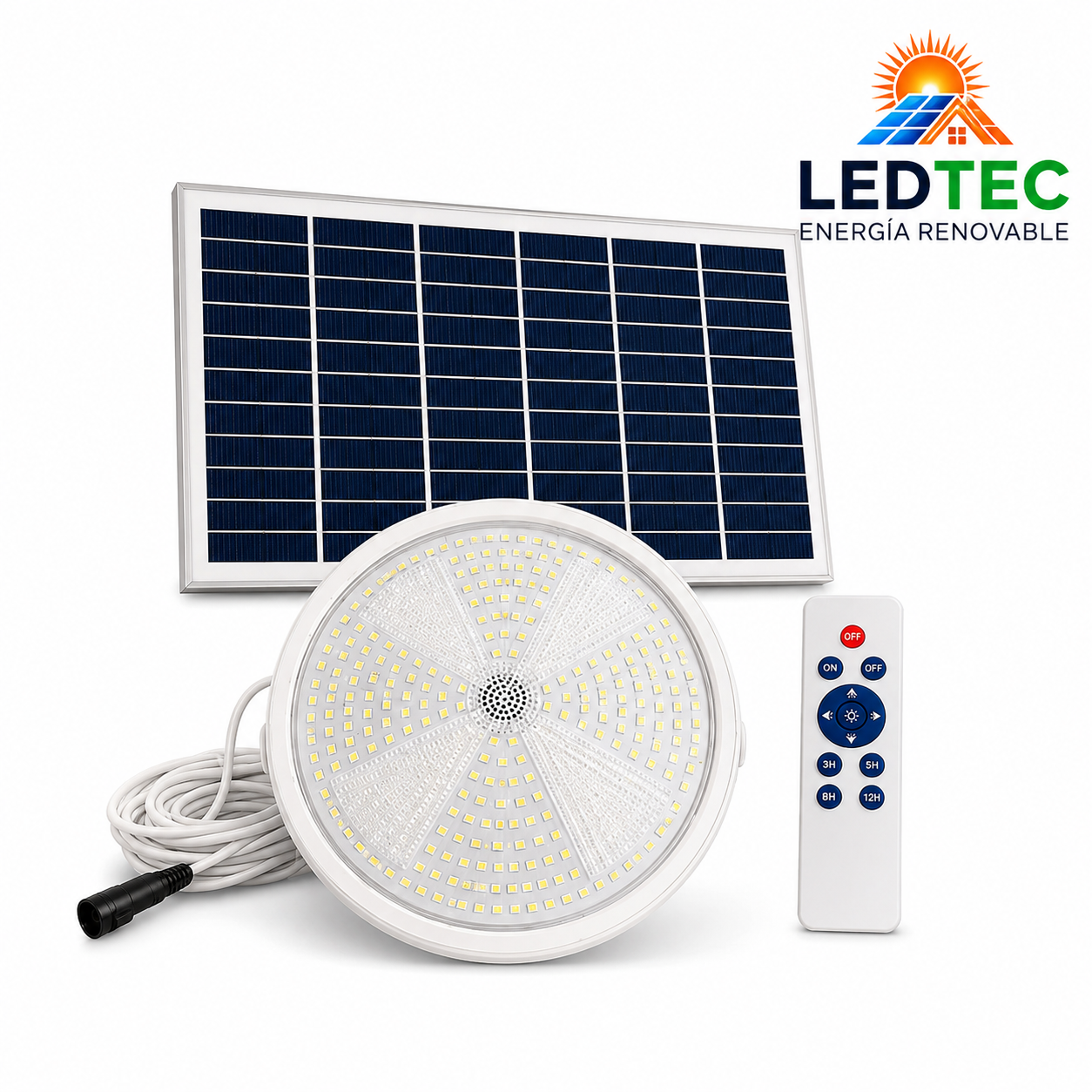 Lampara Solar Para Interior 400w