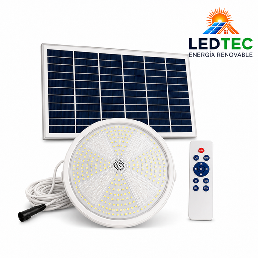 Lampara Solar Para Interior 400w