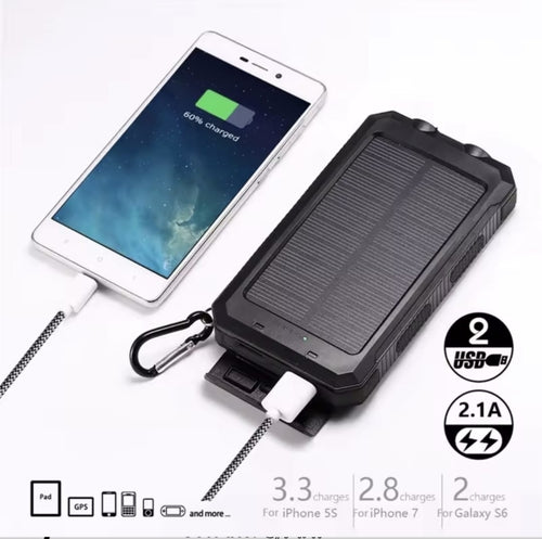 Power Bank Solar Recargable 30000
