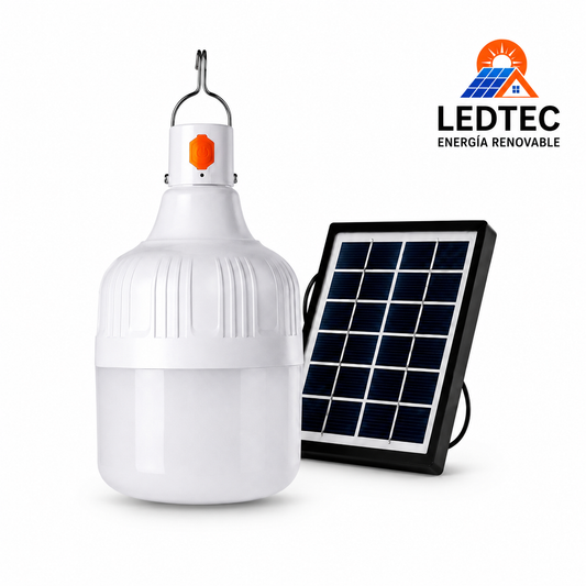 Foco Solar Para Interiores 20w